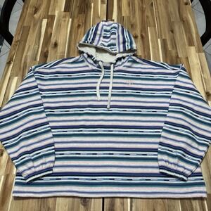 Ariat Hoodie Womens 2XL Striped Essesntial Colorful Aztec Western Cowgirl NEW